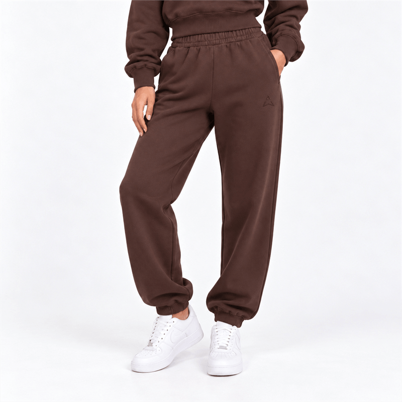Allwear Дамски джогъри Cozy Club Brown