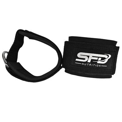SFD NUTRITION Тренировъчни ленти за глезени Black