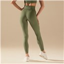 Bezszwowe legginsy BASIC OLIVE (1 szt.)