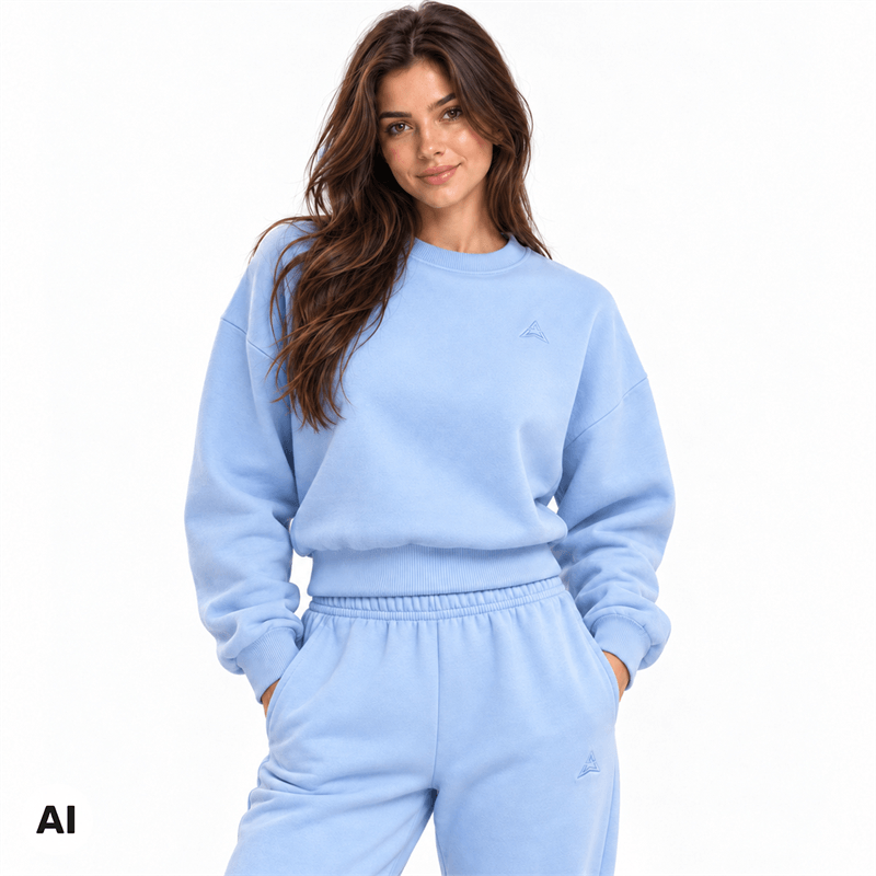 Allwear Дамска блуза Cozy Club Baby Blue