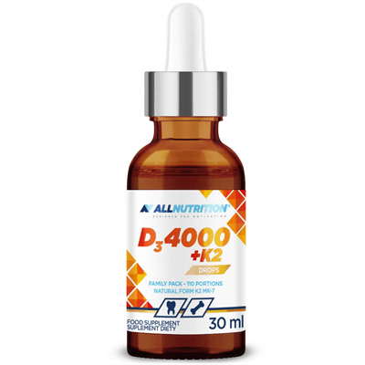ALLNUTRITION ВИТАМИН D3 4000 + K2 Капки