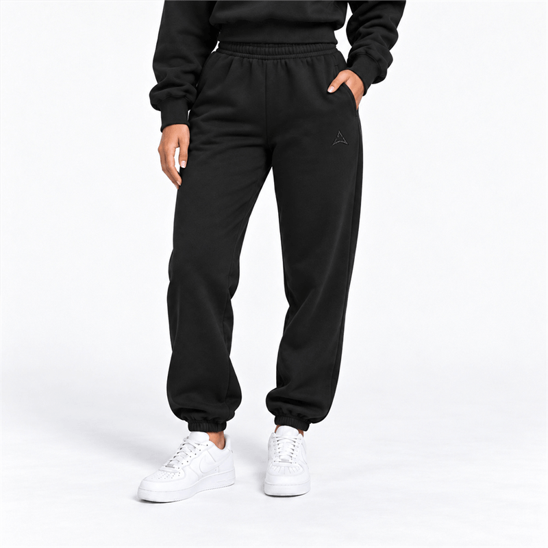 Allwear Дамски джогъри Cozy Club Black