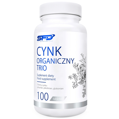 SFD NUTRITION Органичен цинк Trio