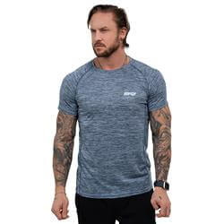 Мъжки T-shirt Dry Blue Melange