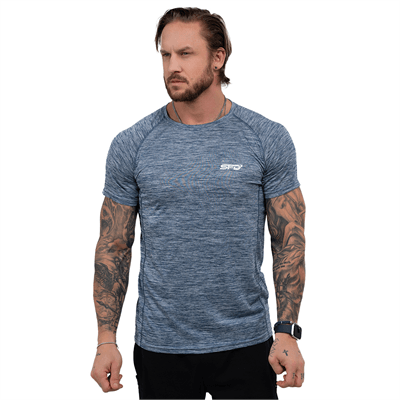 SFD WEAR Мъжки T-shirt Dry Blue Melange