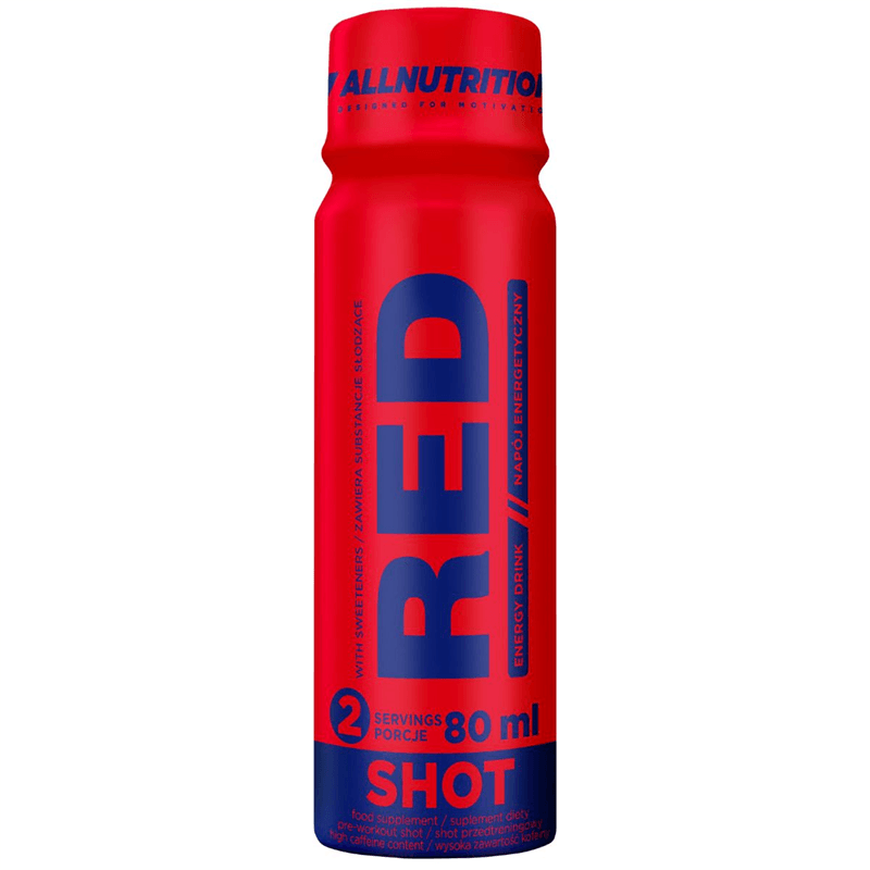 ALLNUTRITION 6 x Red Shot 80 ml