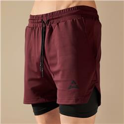 ШОРТИ 2 в 1 DARK BURGUNDY