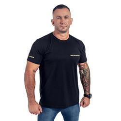 T-Shirt МЪЖКИ SLIM FIT ЧЕРЕН