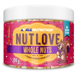 NUTLOVE WHOLENUTS – Фъстъци в бял шоколад