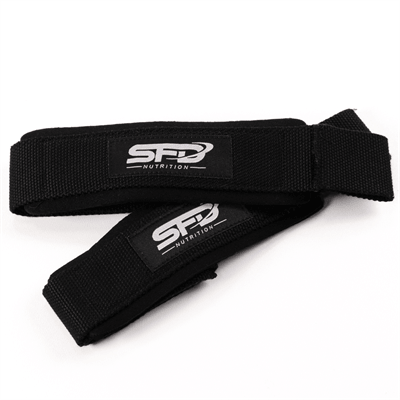 SFD NUTRITION Тренировъчни ленти за китки Black