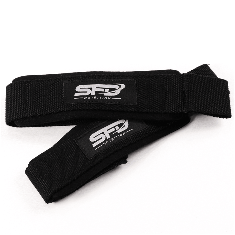 SFD NUTRITION Тренировъчни ленти за китки Black
