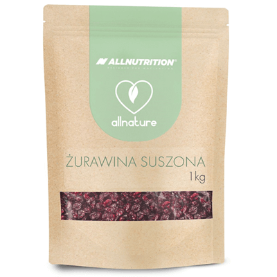 ALLNUTRITION ALLNATURE  СУШЕНА ЖУРАВЛИНА