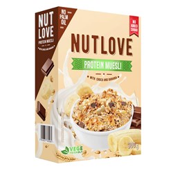 NUTLOVE Протеиново мюсли с шоколад и банан