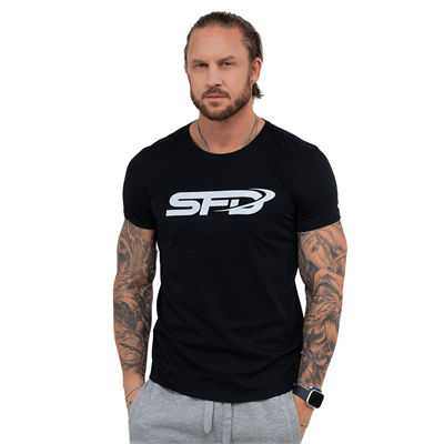SFD WEAR T-SHIRT Big Logo Black