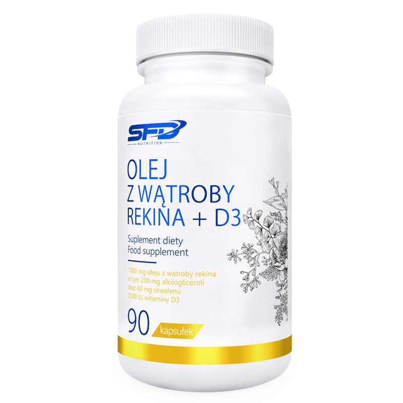 SFD NUTRITION Масло от Черен Дроб на Акула + D3