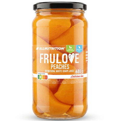 FRULOVE Peaches In White Grape Juice