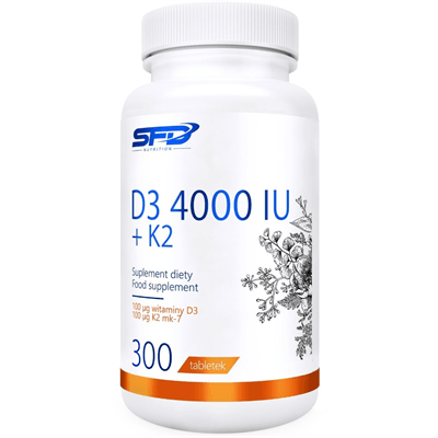 SFD NUTRITION D3 4000 IU + K2