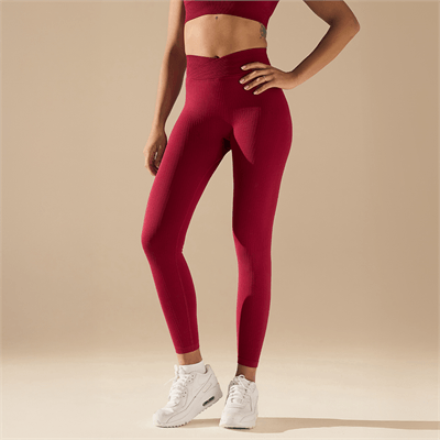 Allwear Безшевен клин BASIC V-WAIST BURGUNDY